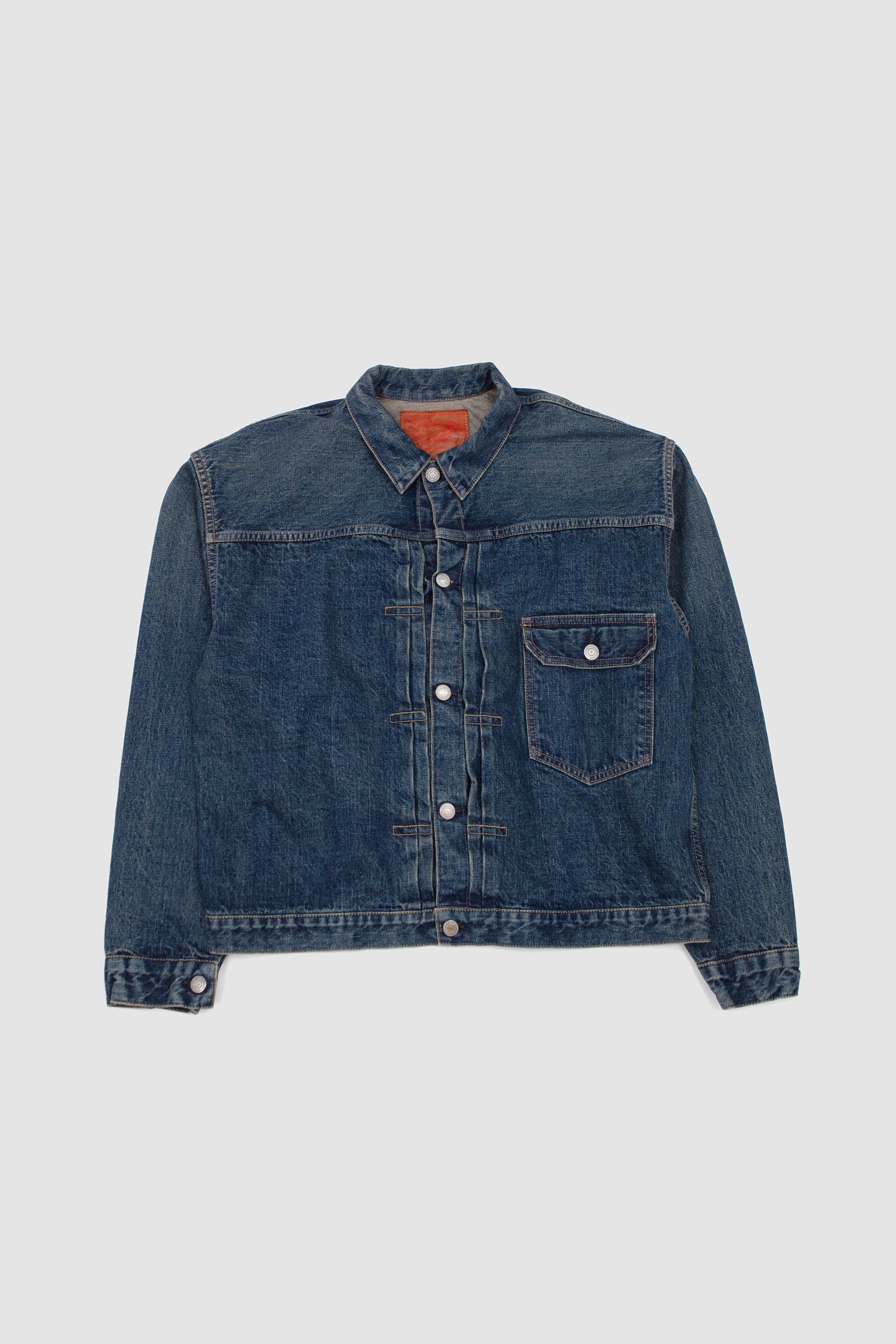 Type1 40's Pleated Front Blouse Used Wash 2 Year Wash