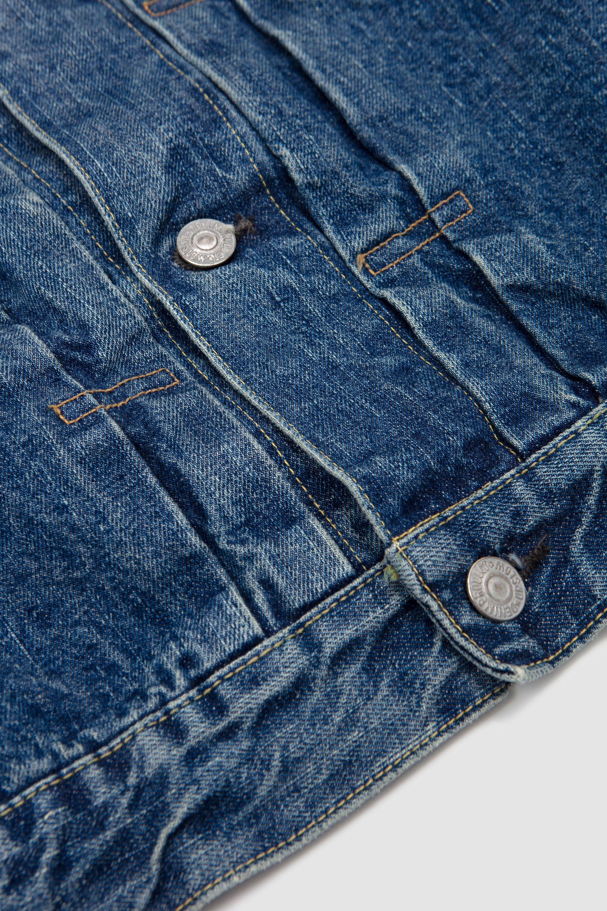 Type2 1950`s Denim Jacket 2 Year Used Wash