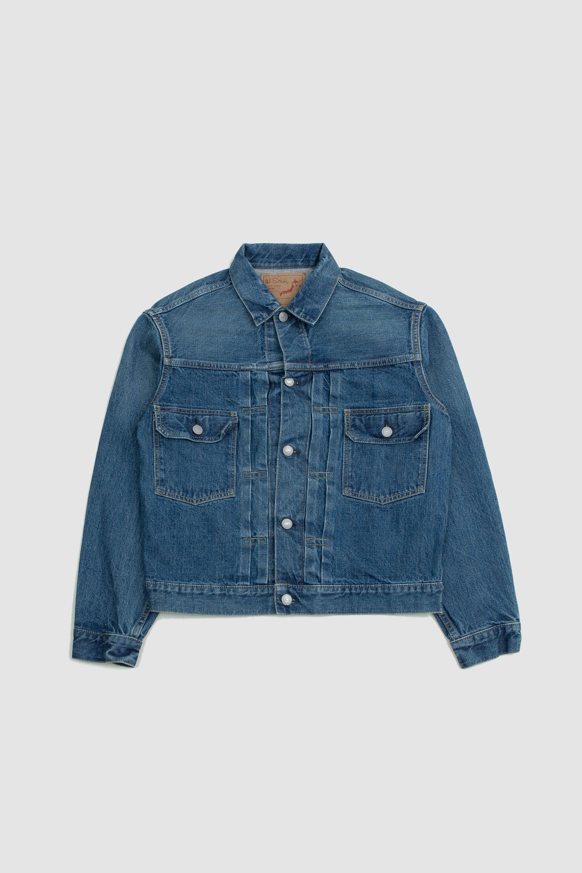 Type2 1950's Denim Jacket Used Wash_1