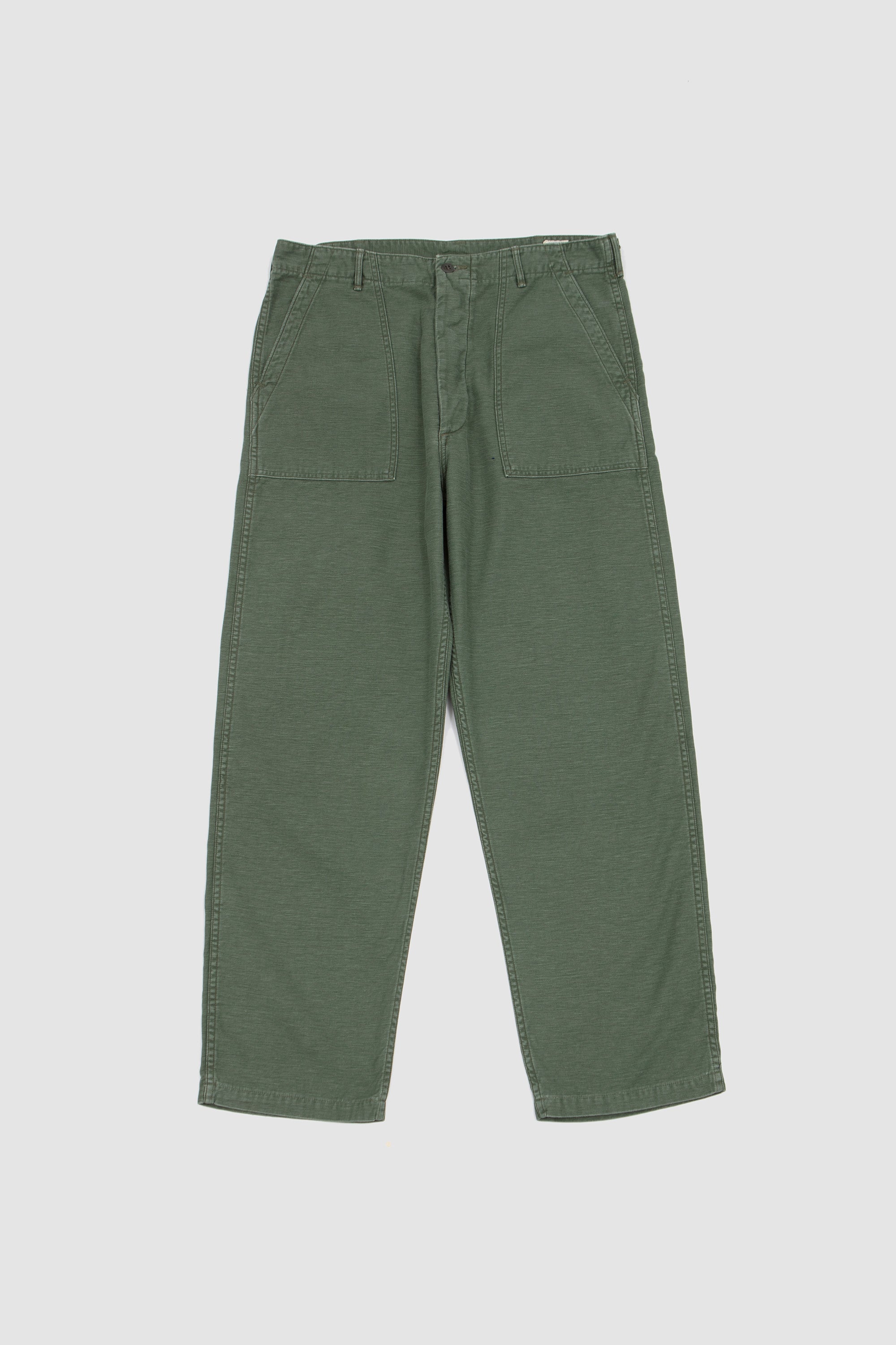 U.S. Army Fatigue Pants Used Wash Green