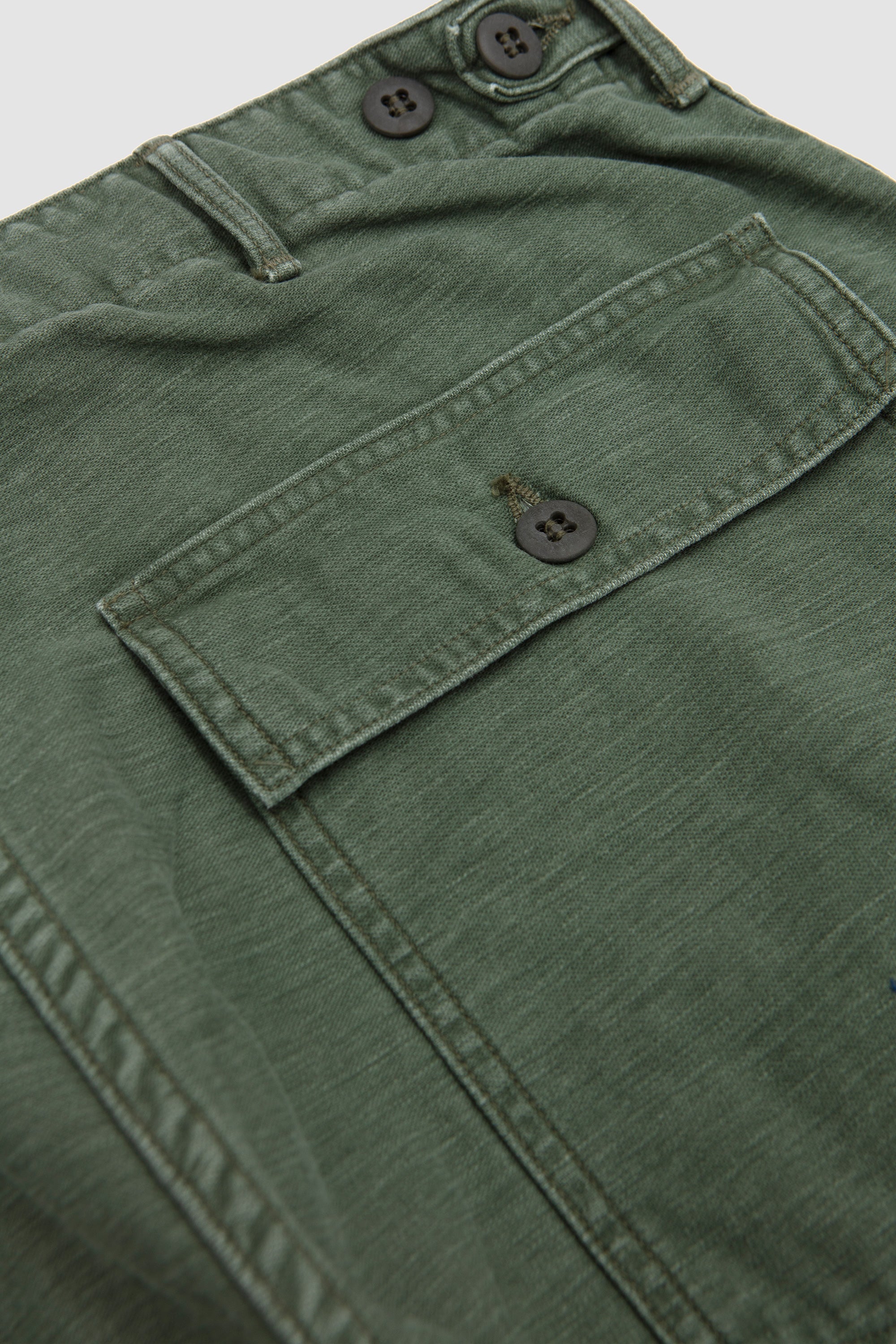 U.S. Army Fatigue Pants Used Wash Green