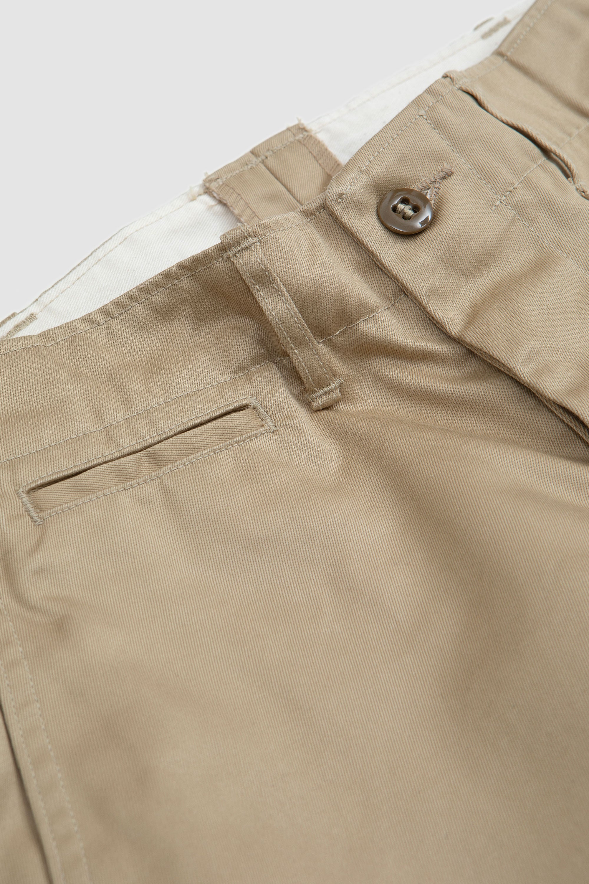 orslow Vintage Fit Army Trouser XS（0） Orslow Unisex Vintage Fit Army Trouser, Khaki – Glasswing