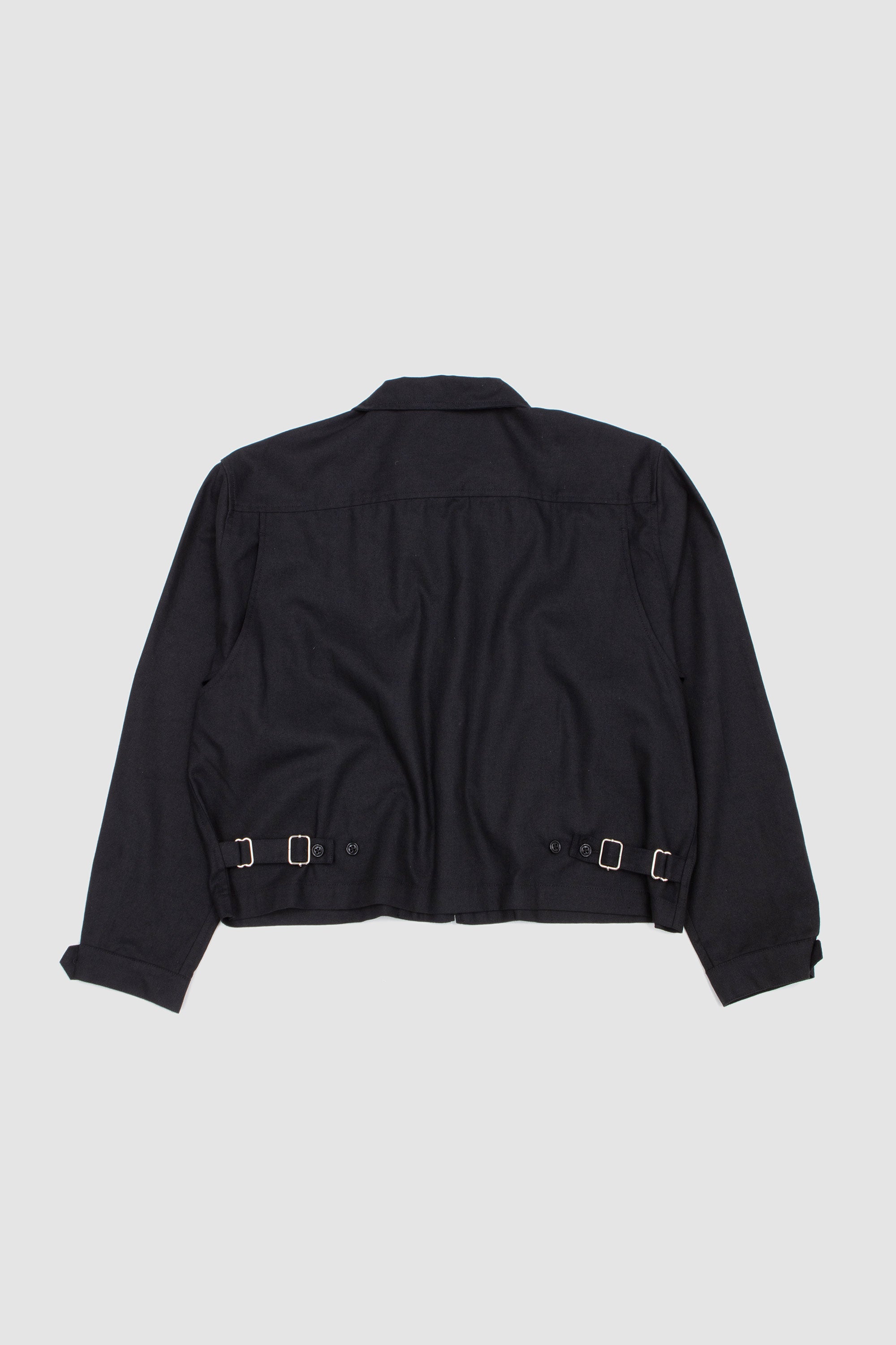 The Lean Zip Jacket Black
