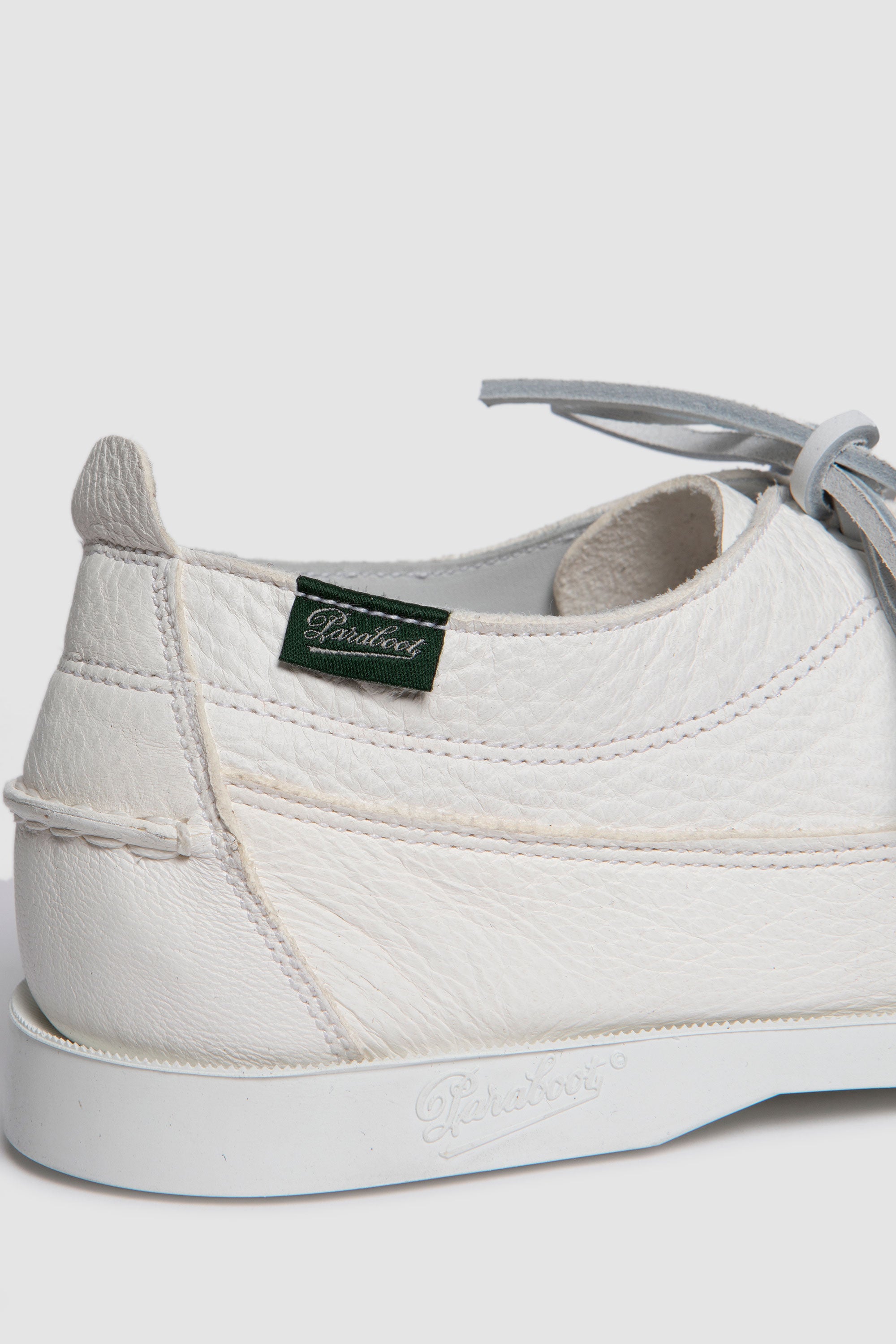 週末まで激安　美品Paraboot Anche-Blanc ホワイト 9 SPORTIVO [Malibu marine blanche blanc]