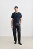 SPORTIVO STORE_Pleated Wide Trousers Chestnut Flannel
