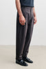 SPORTIVO STORE_Pleated Wide Trousers Chestnut Flannel_5