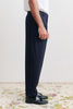 SPORTIVO STORE_Pleated Wide Trousers Navy Flannel_6