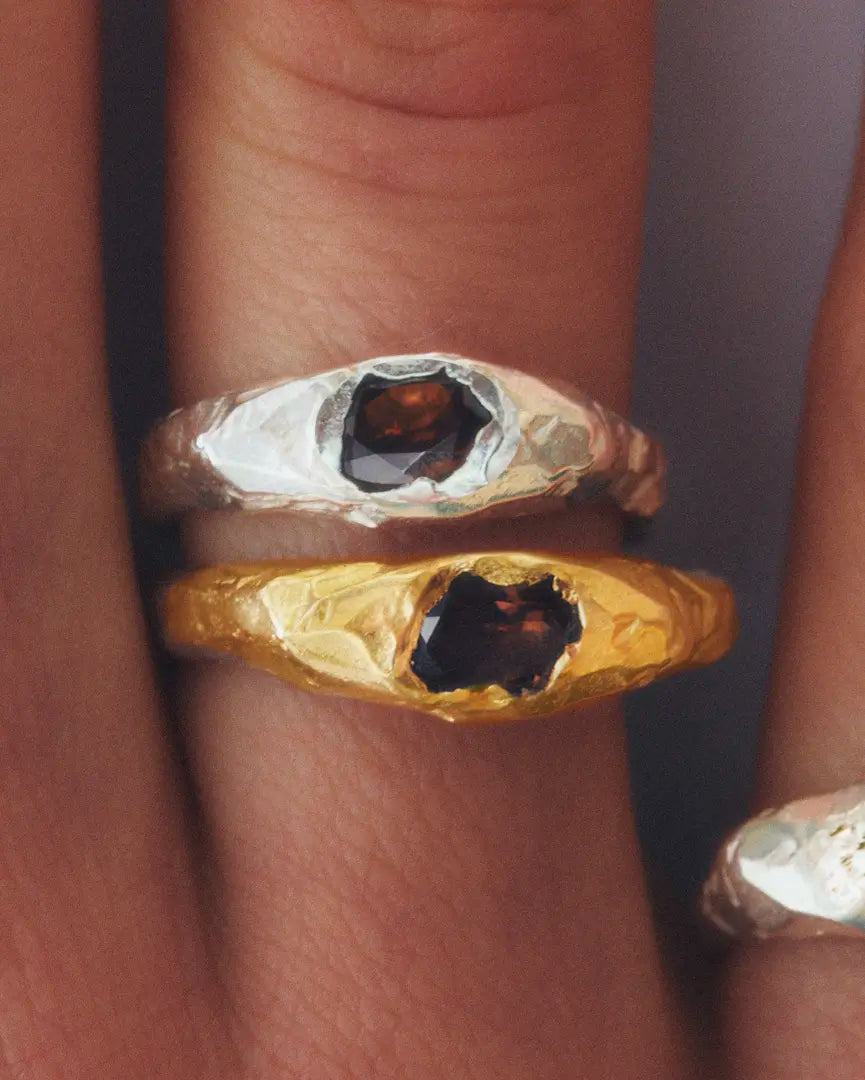 Polo Brown Ring Gold/ Brown_5