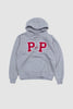 SPORTIVO STORE_Collage P Hooded Sweat Grey Heather