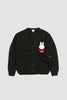 SPORTIVO STORE_Miffy Aplique Knitted Cardigan Black