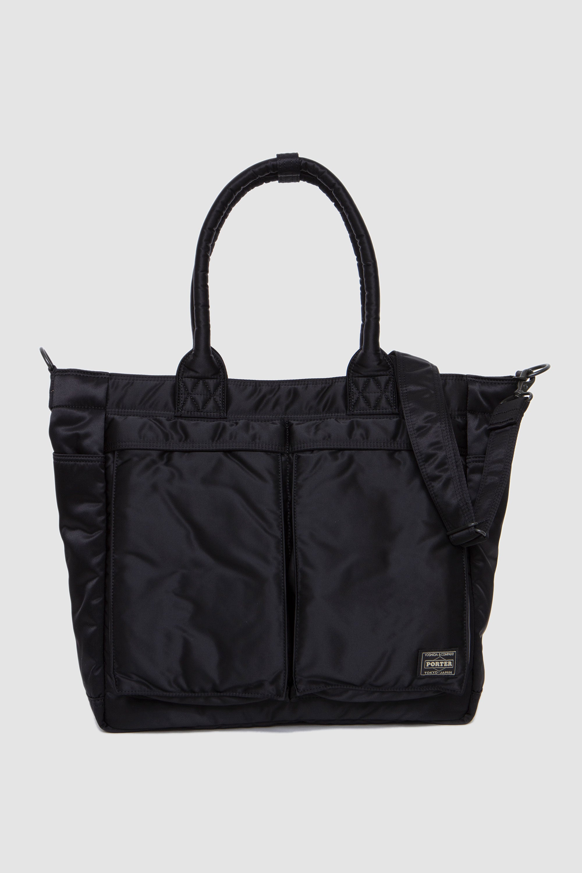 PORTER / MILE 2WAY TOTE BAG Lサイズ　ブラック 105896_db05.jpg?20250701071200