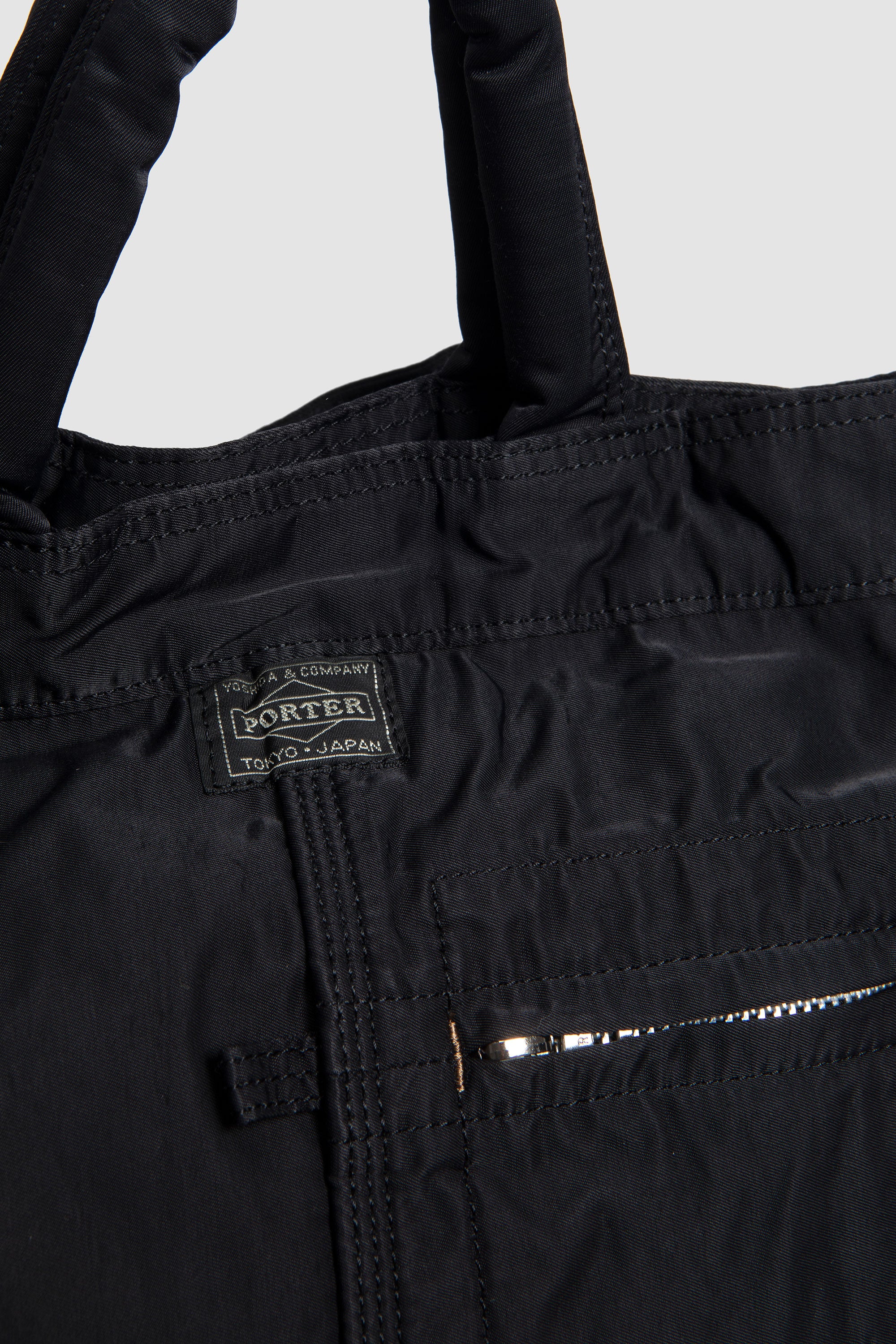 Mile 2Way Tote Bag (L) Black