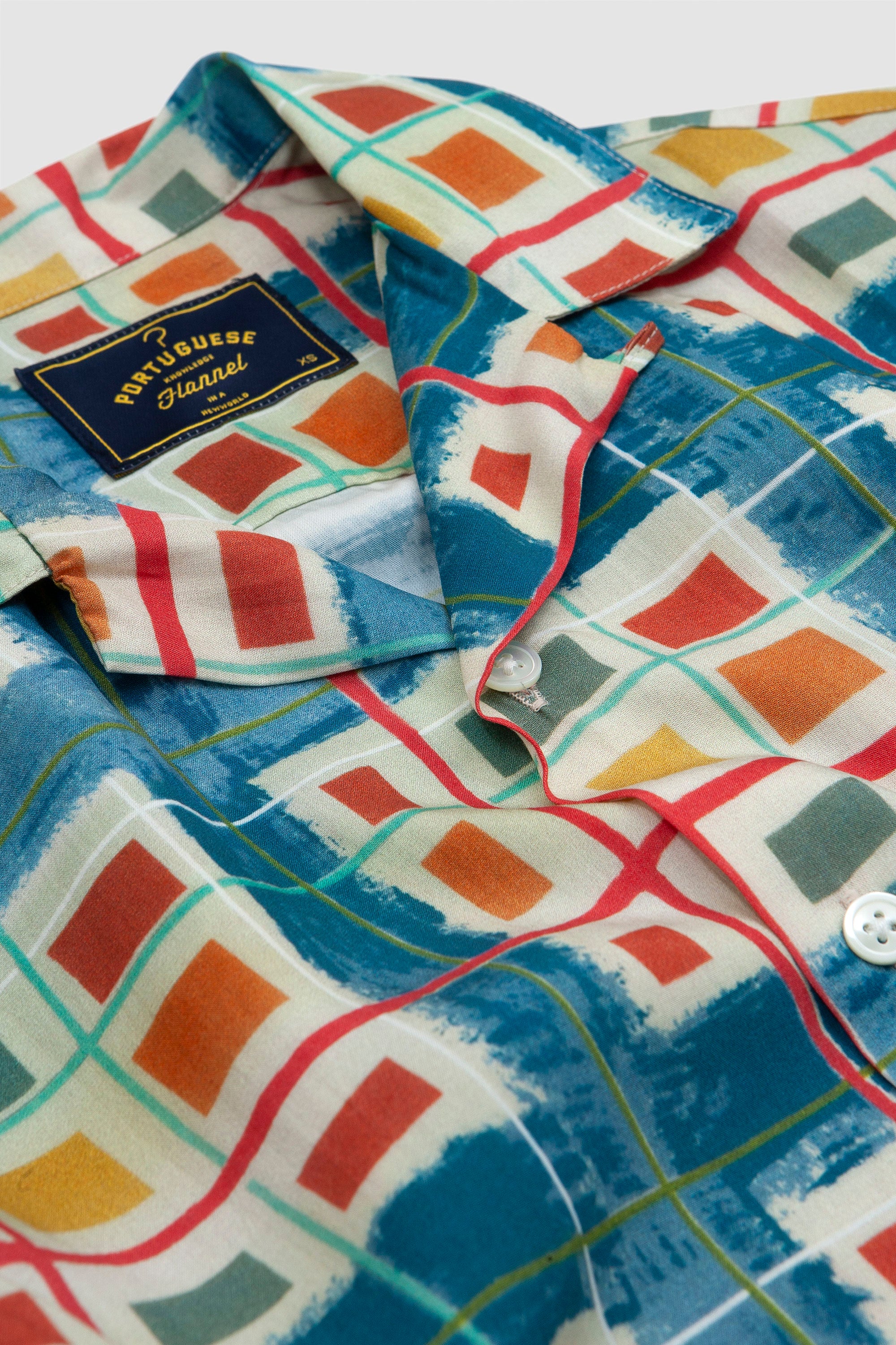 Color Case Shirt Blue