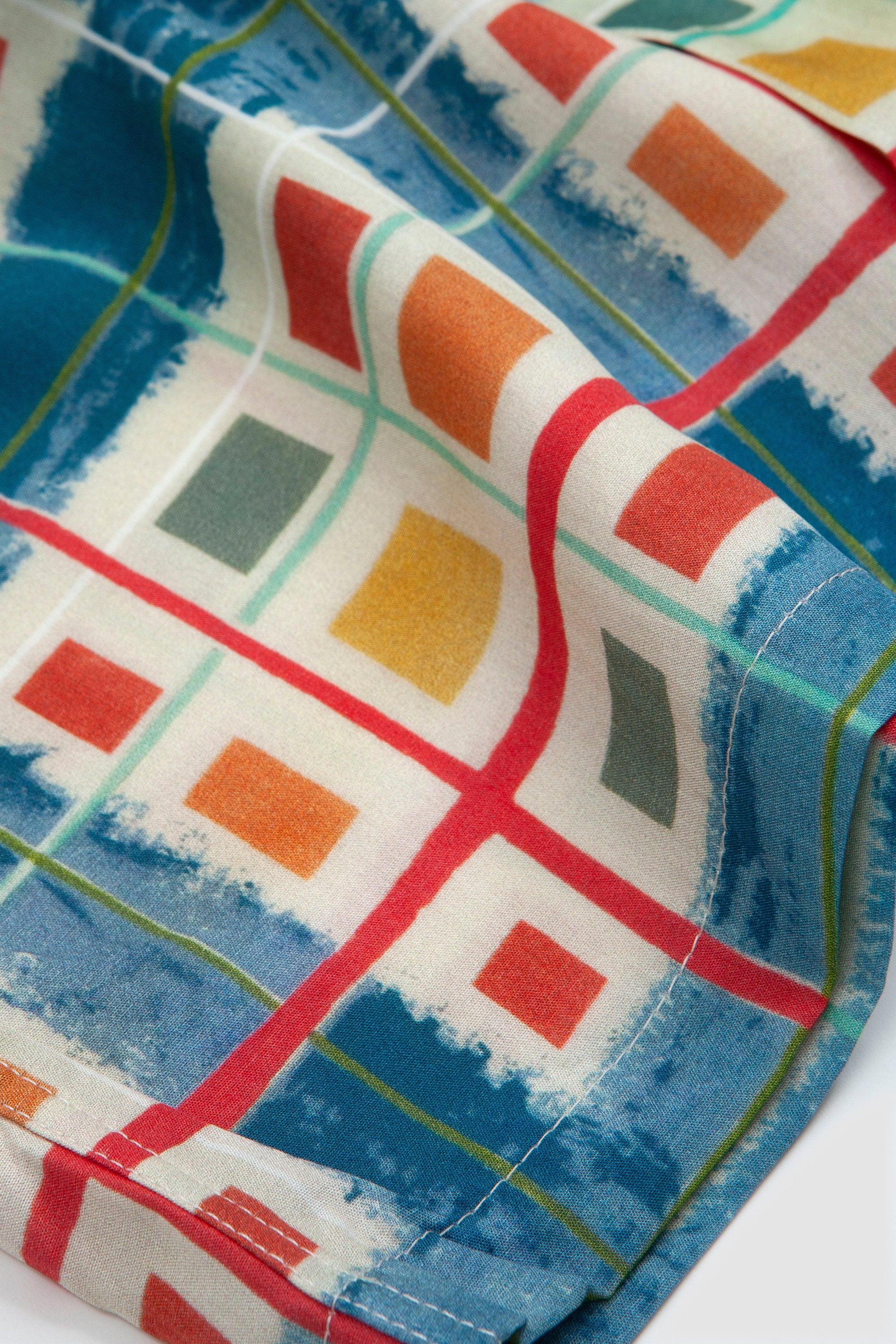 Color Case Shirt Blue