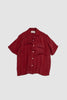 SPORTIVO STORE_Cupro Shirt Stripe Bordeaux