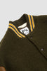 SPORTIVO STORE_Bomber Varsity Wool/Leather Military/Cognac_3