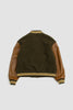 SPORTIVO STORE_Bomber Varsity Wool/Leather Military/Cognac_5