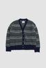 SPORTIVO STORE_Cardigan Over Alpaca Vintage Jacquard Mix