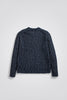 SPORTIVO STORE_Rasmus Relaxed Tweed V-Neck Sweater Light Stone Blue_3