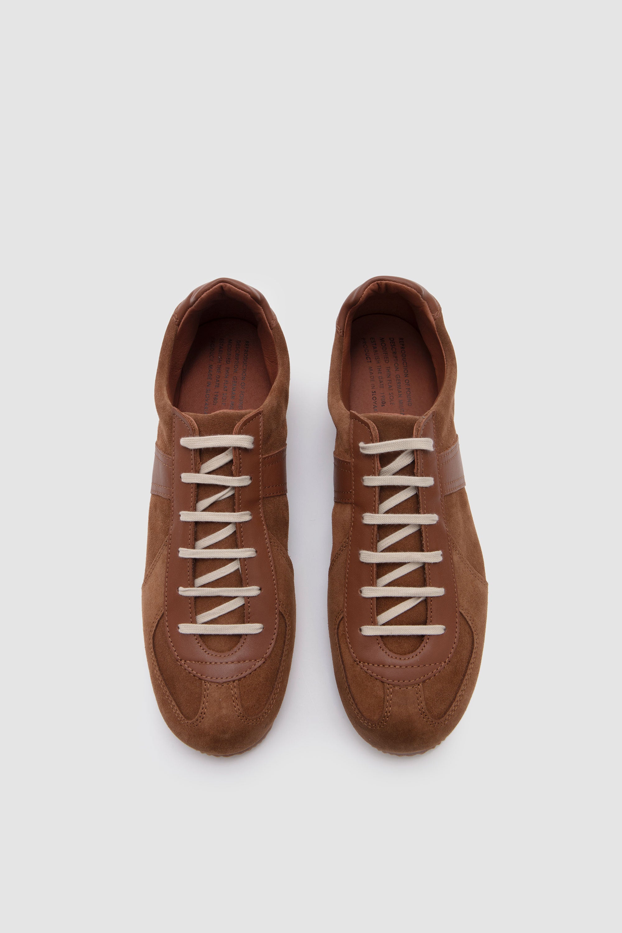 German Military Cognac Suede