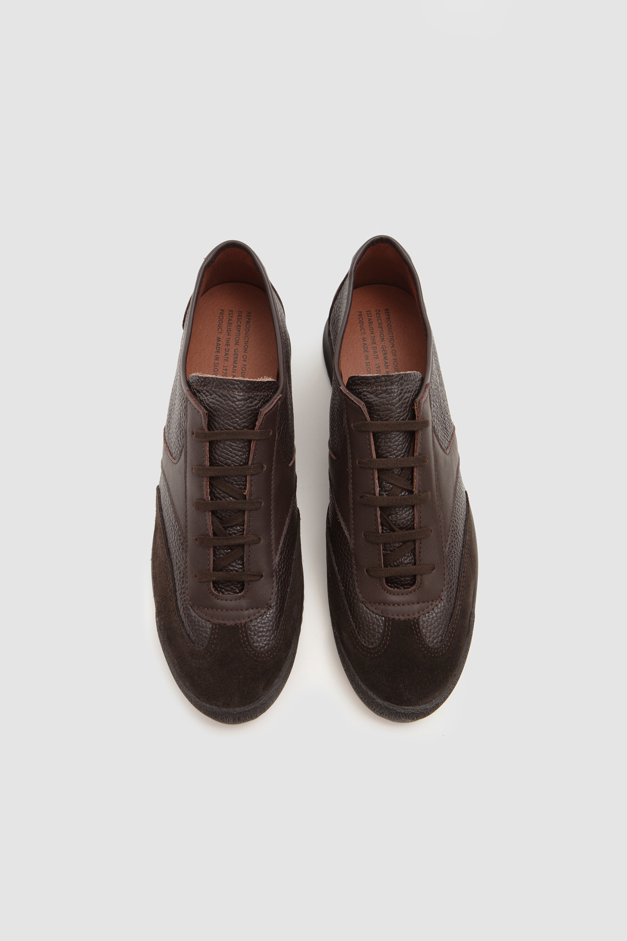 German Military Dark Brown / Dark Brown Sole