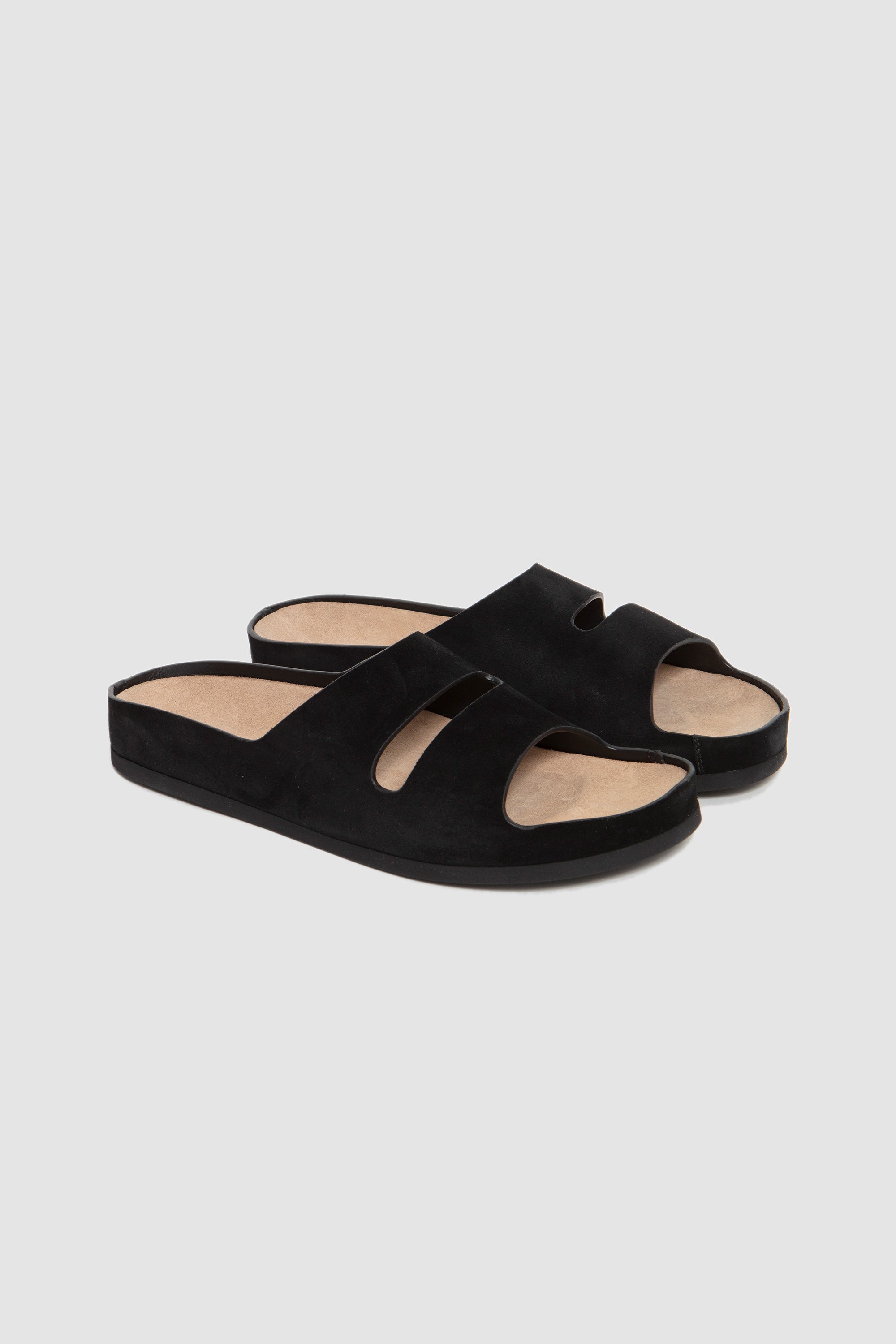 Italian Military Black Suede