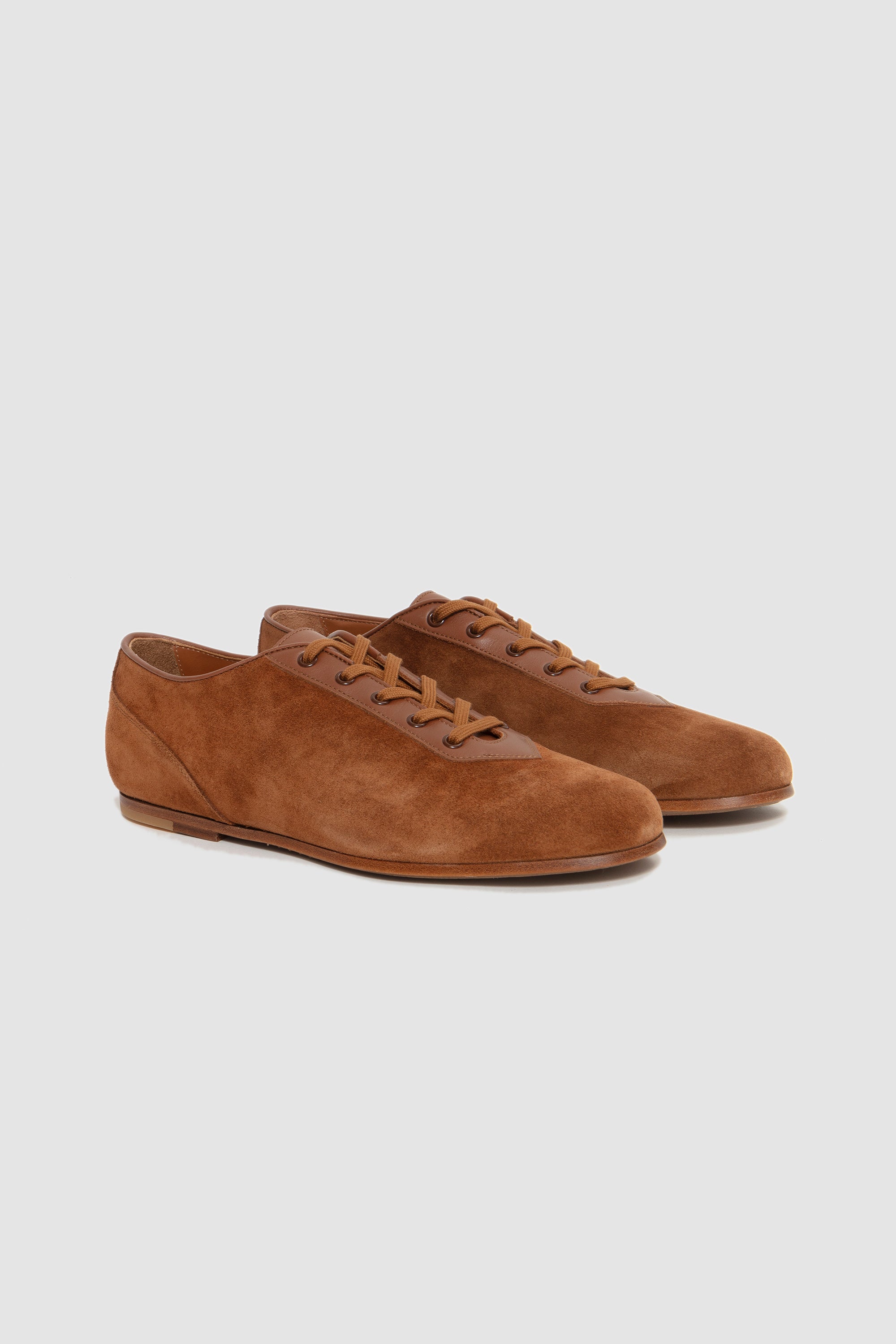 Italian Military Cognac Suede/ Cognac