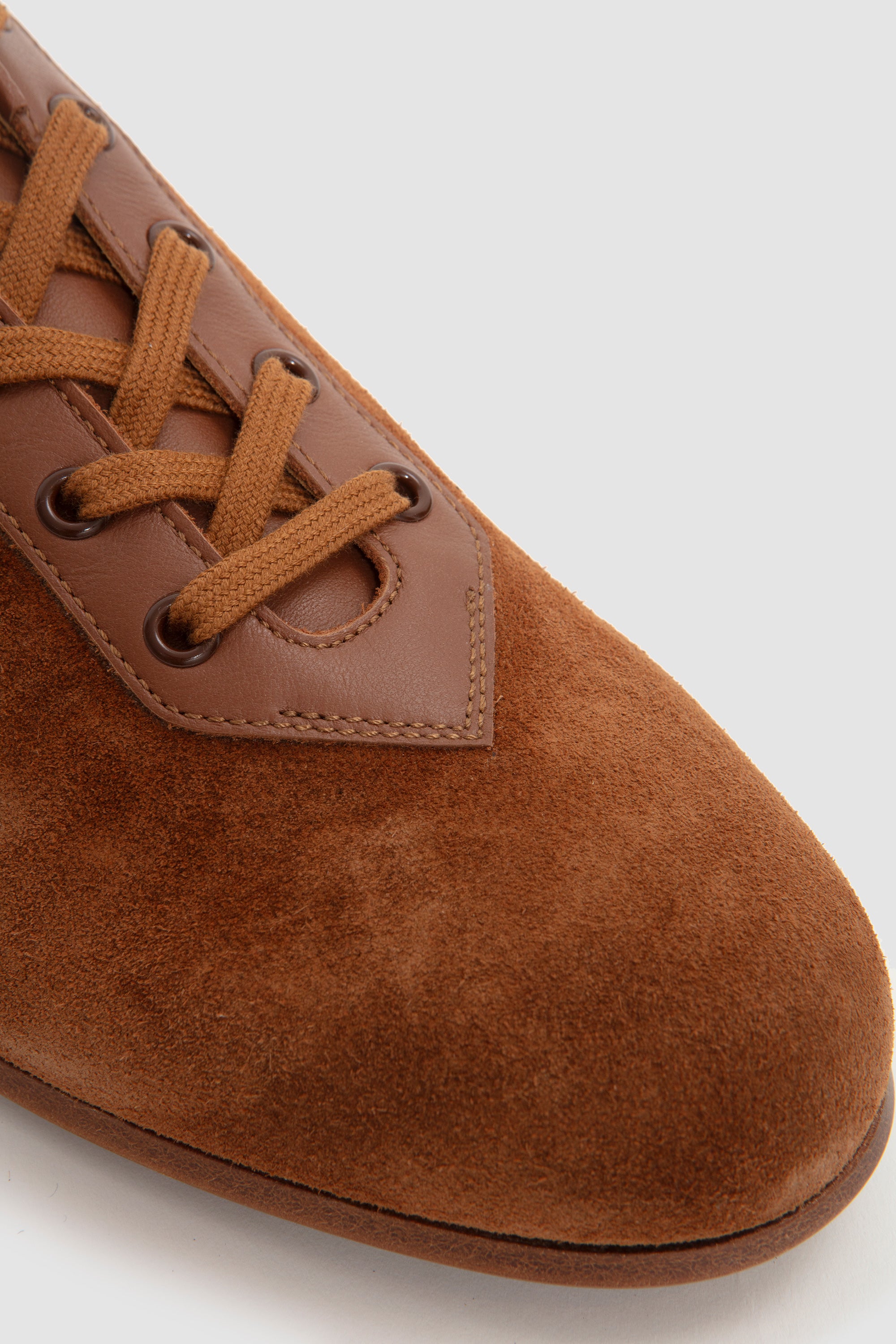 Italian Military Cognac Suede/ Cognac_5
