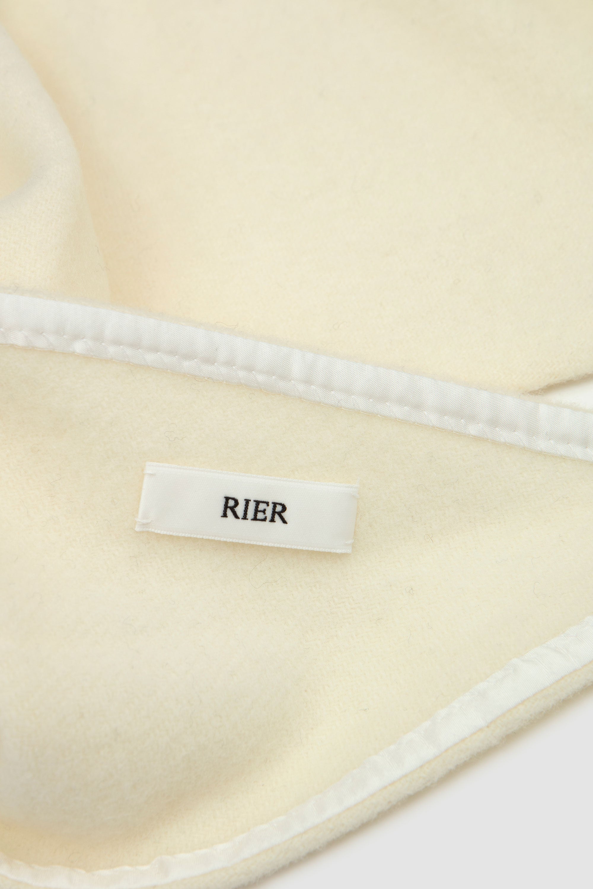 Natural Fleece Losange Mini White_4