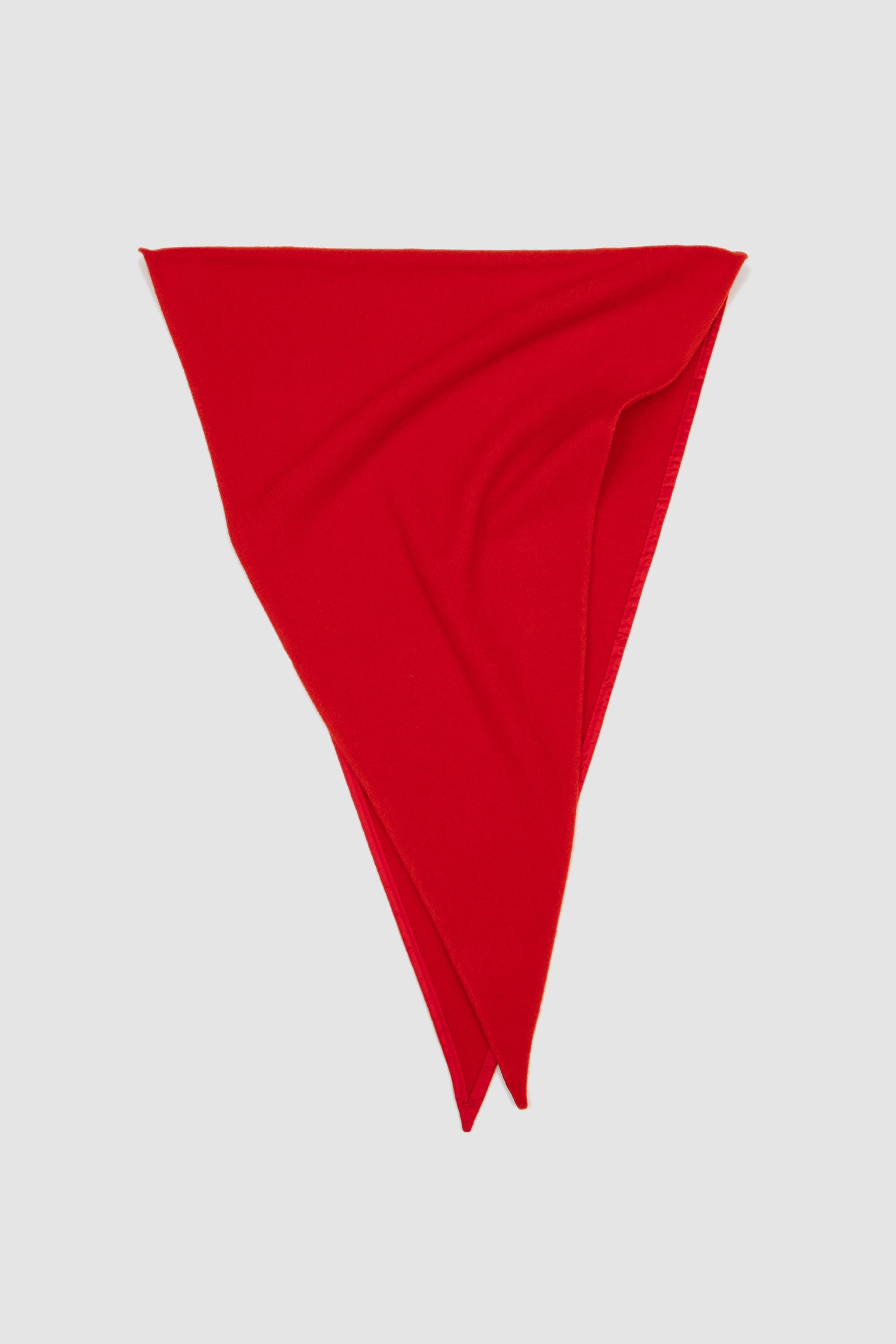 Natural Fleece Losange Orange