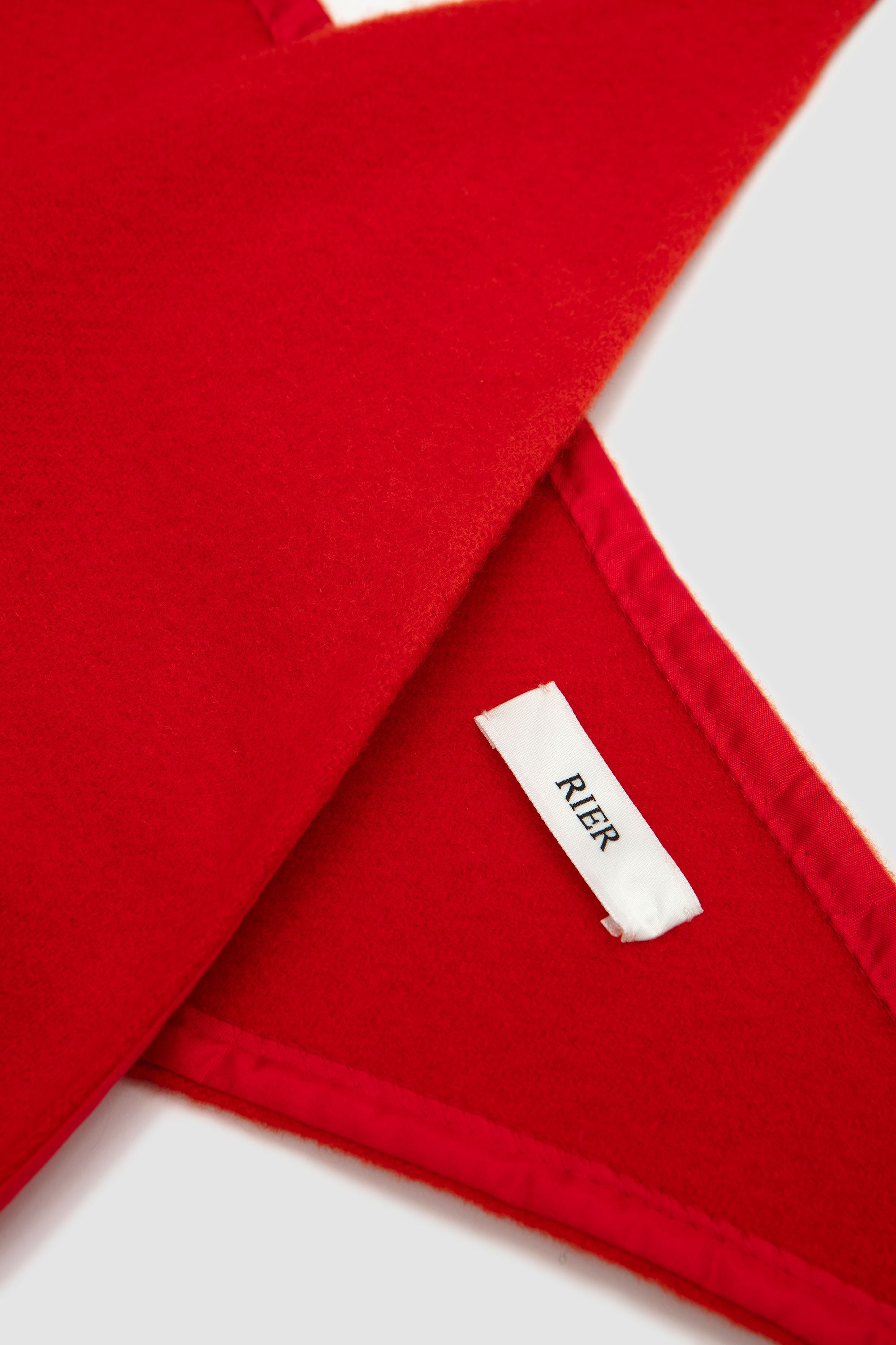 Natural Fleece Losange Orange_5