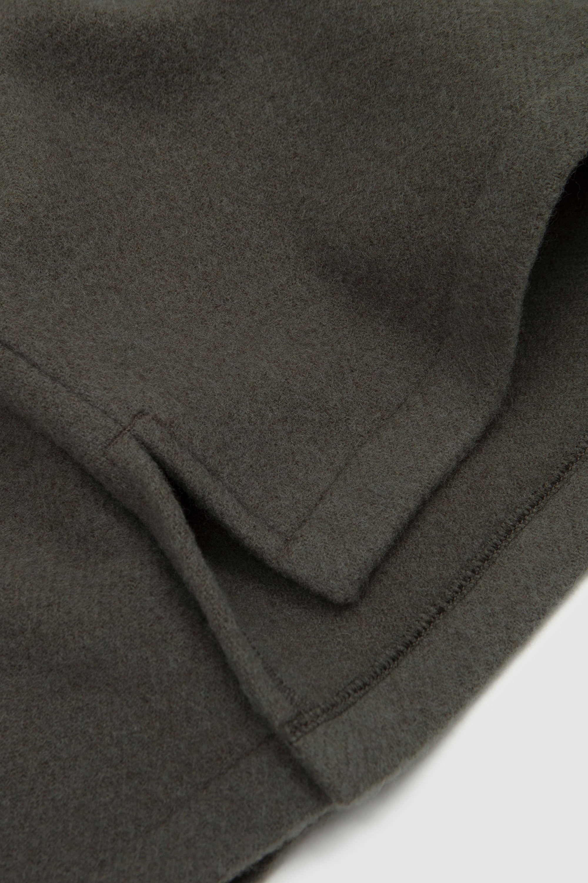 Natural Fleece Polo Camoscio