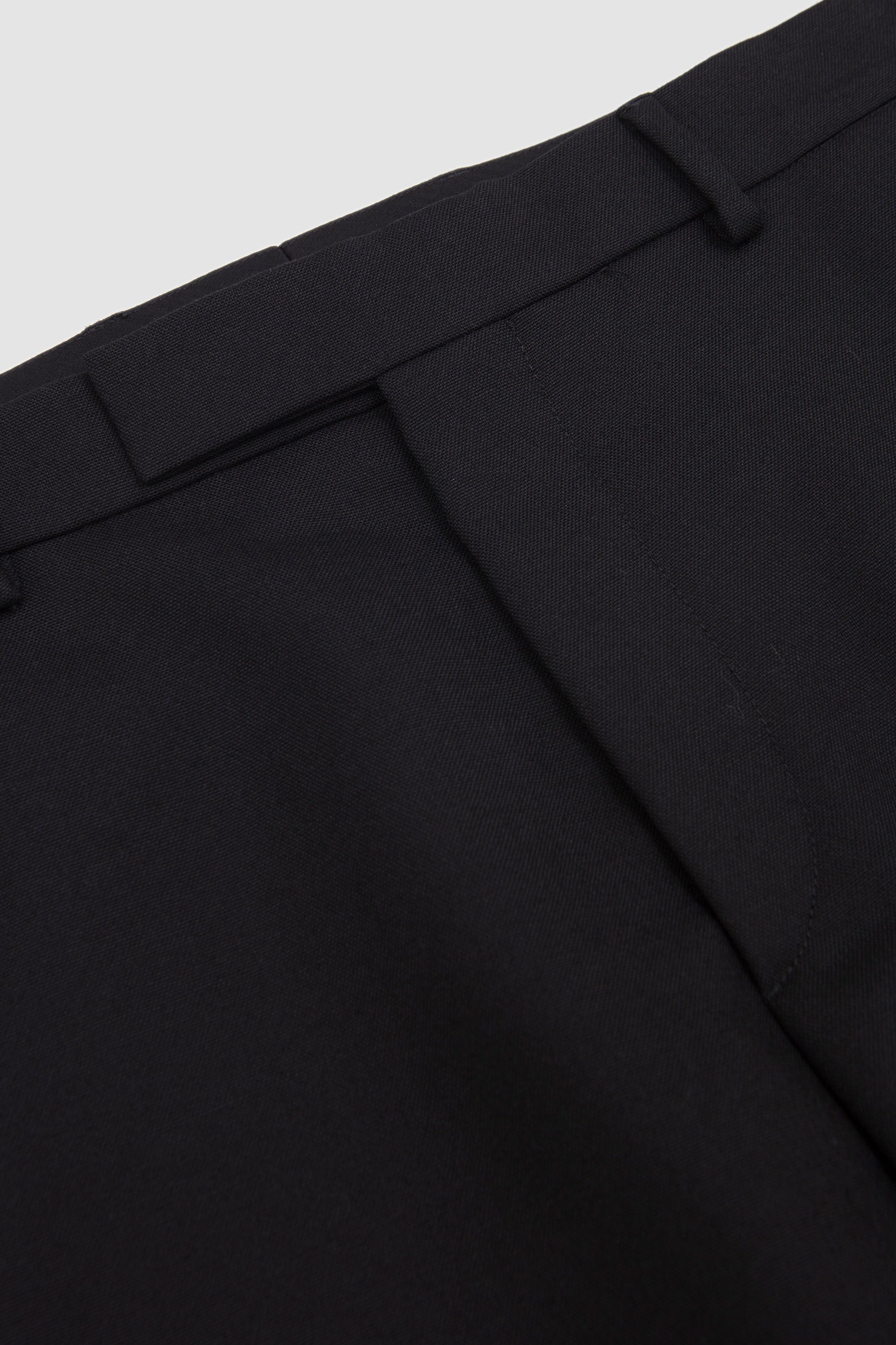 Ristic Wool Trousers Black