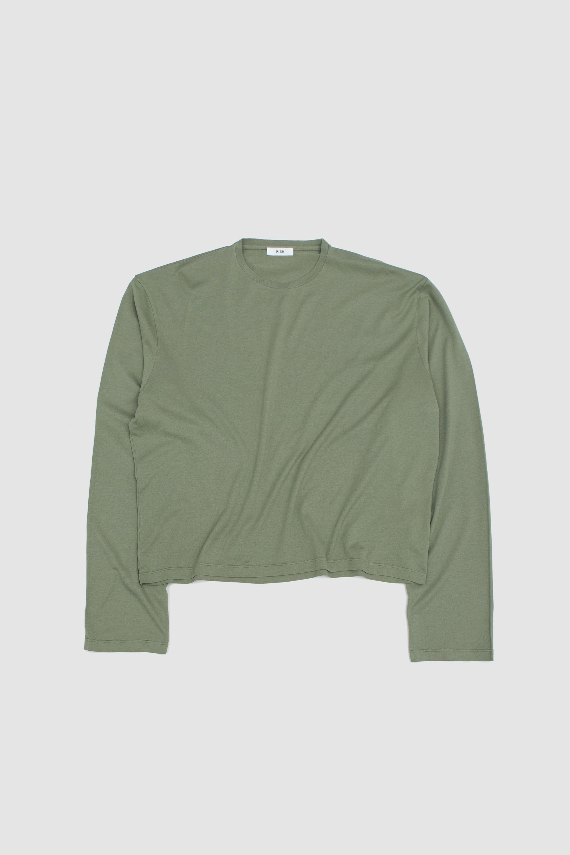 Round Neck LS T-Shirt Argile