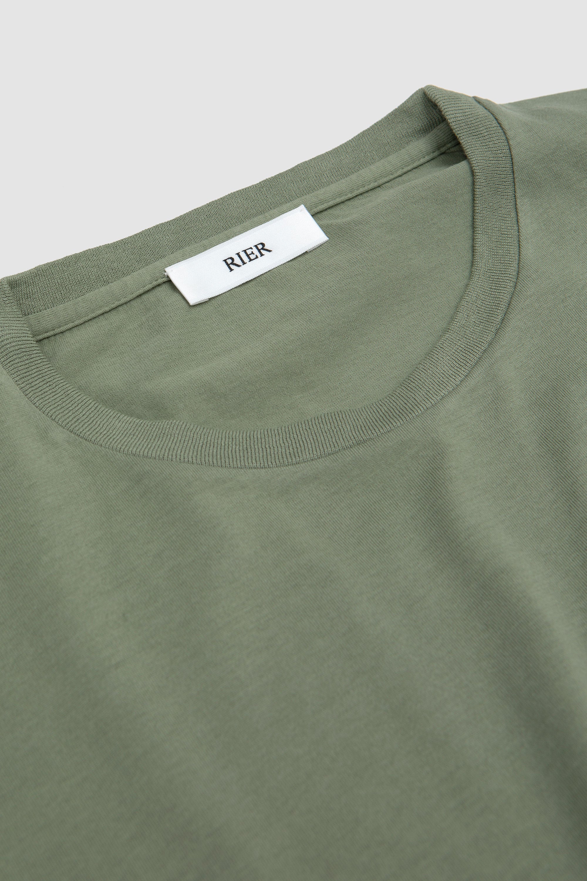 Round Neck LS T-Shirt Argile