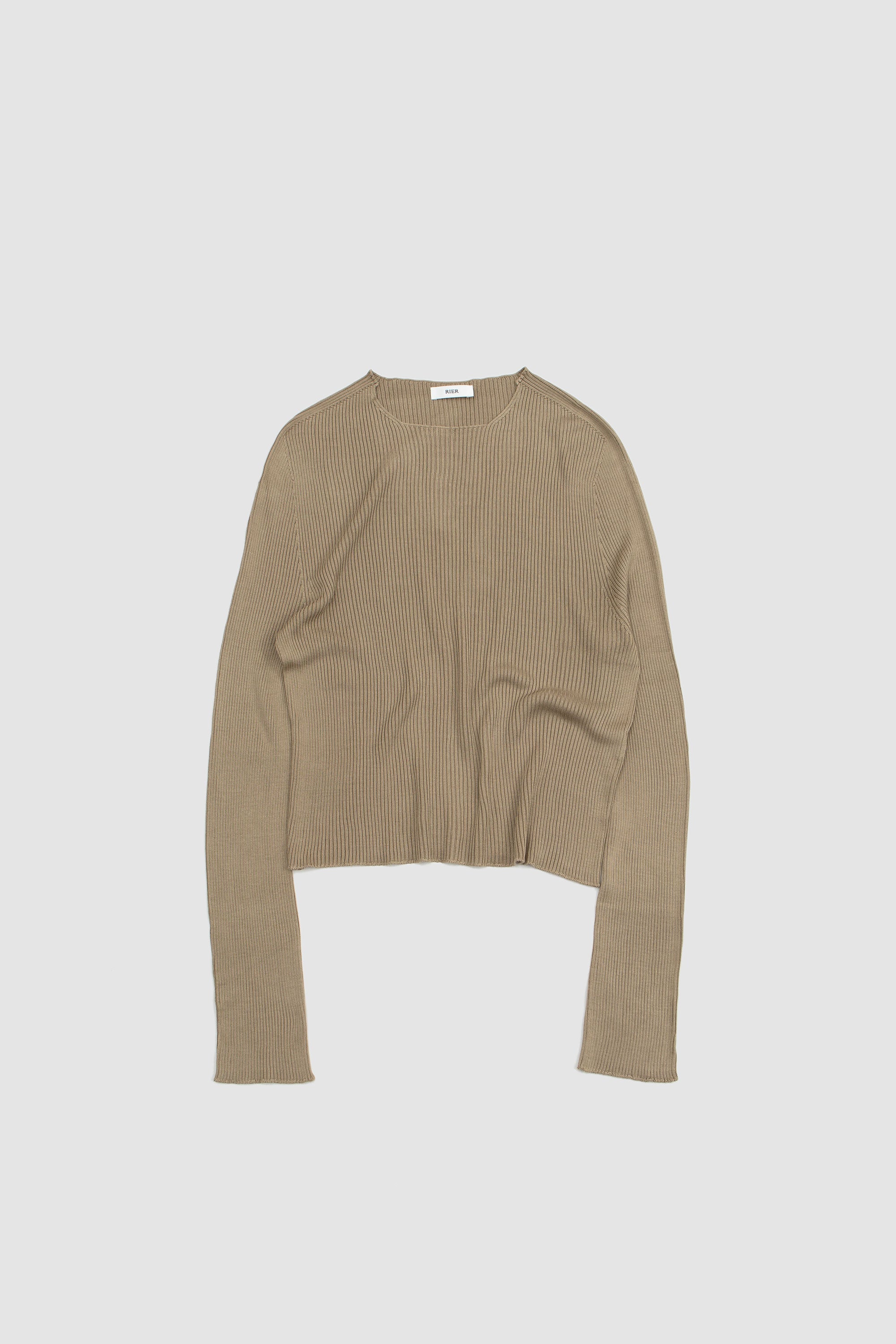 スウェット・トレーナー HUECLOSET Pigment Cotton Round Knit 25KERO244 2021_COLORFULSTANDARD_ECOM6317
