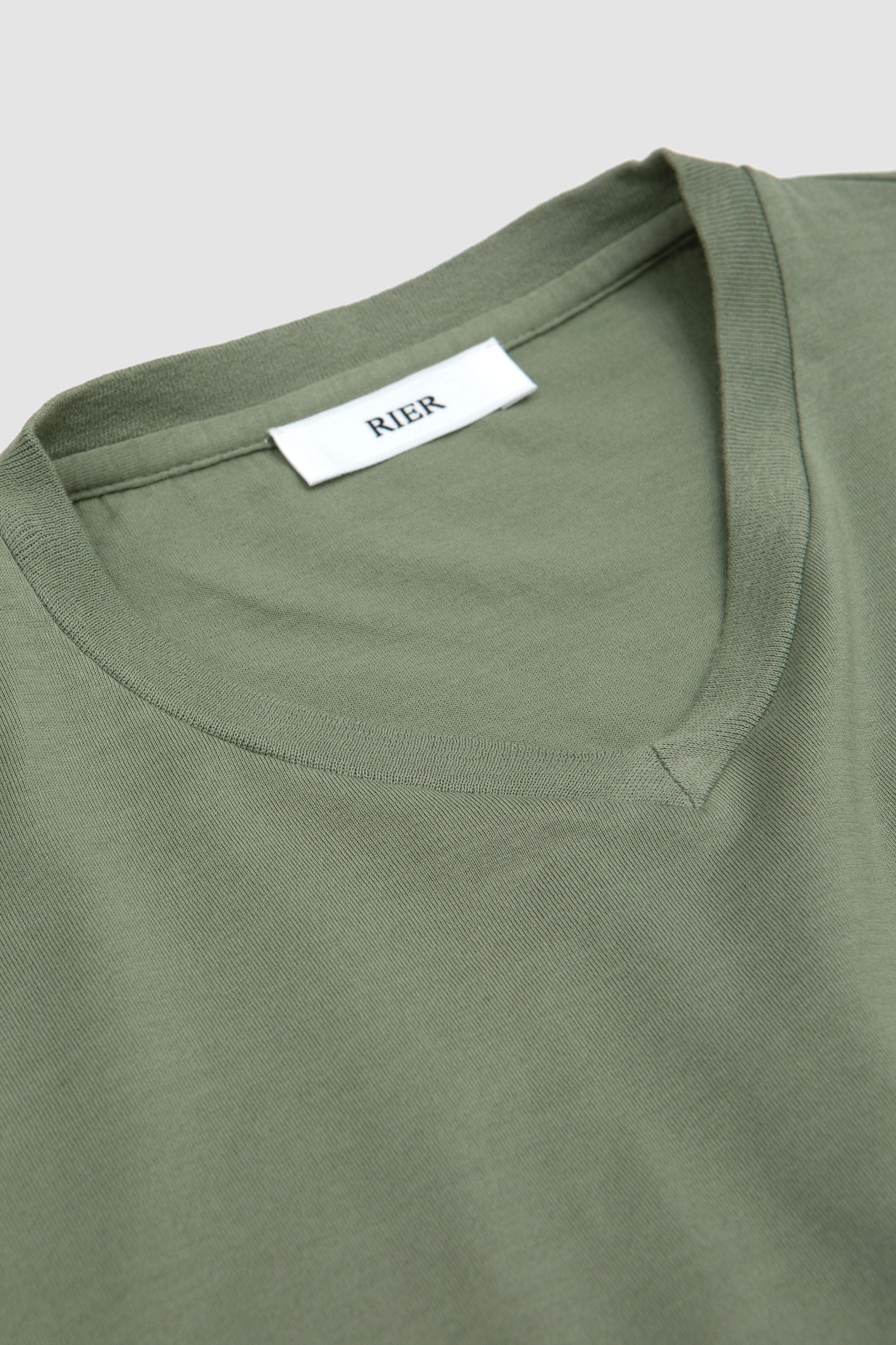 V-Neck SS T-Shirt Argile