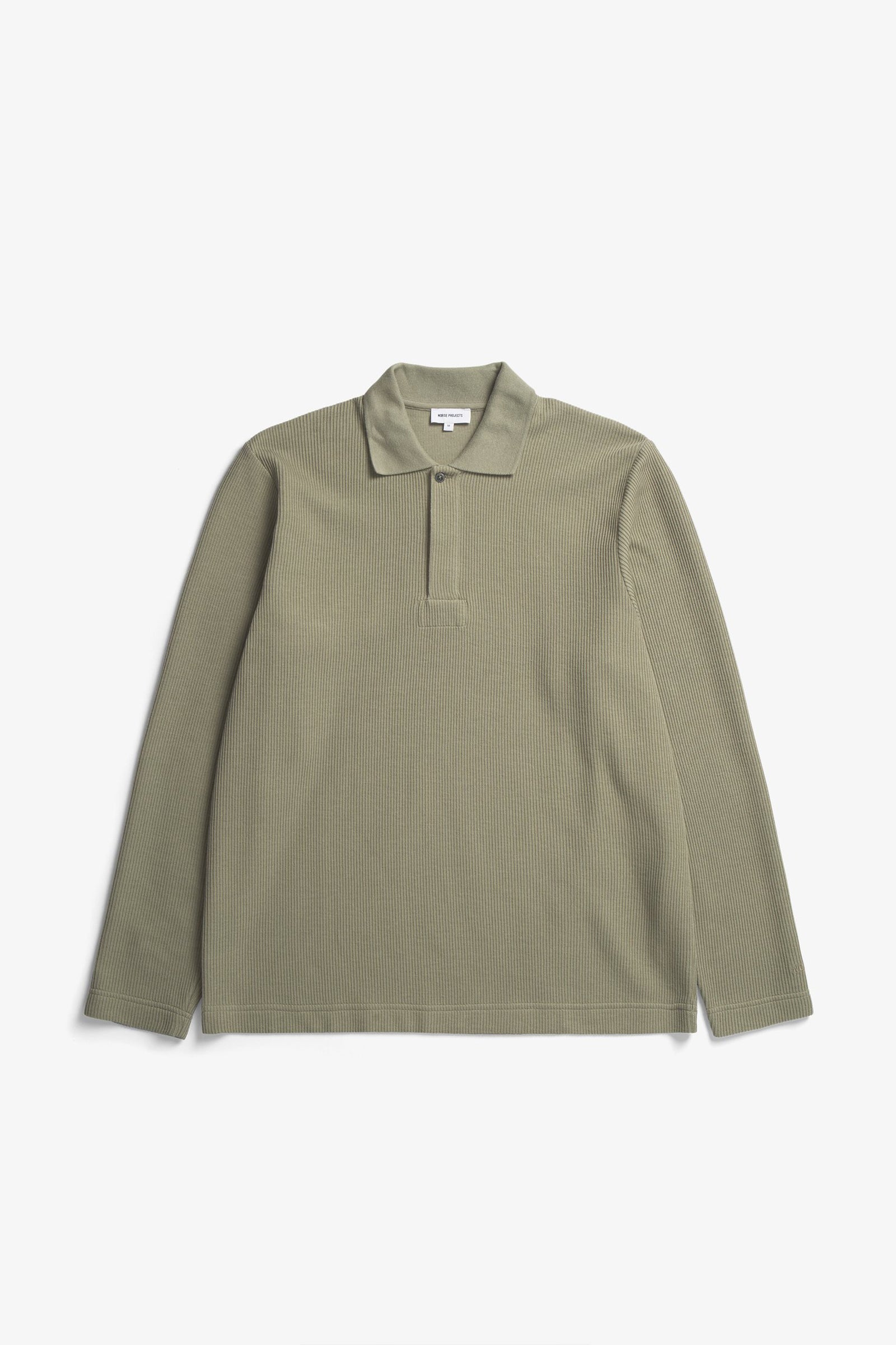 Ruben Double Face LS Polo Clay