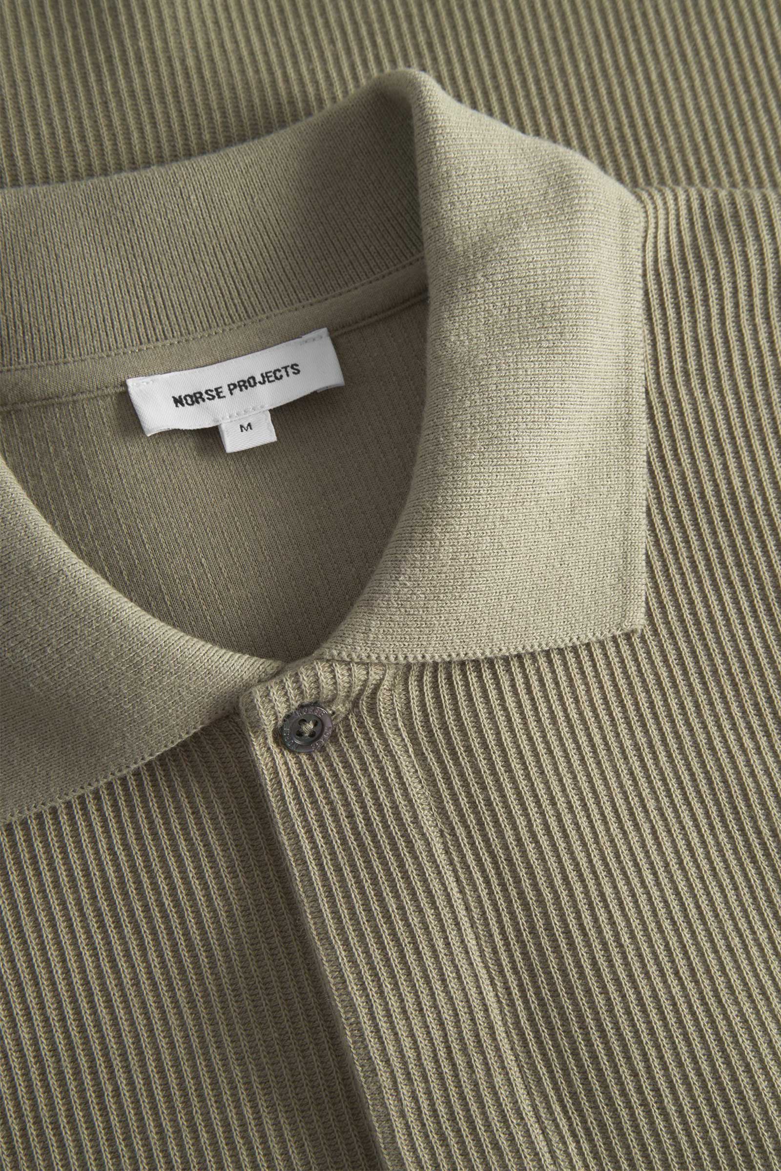 Ruben Double Face LS Polo Clay