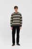 SPORTIVO STORE_Rune Loose Merino Fair Isle Jacquard Sweater Ivy Green_3
