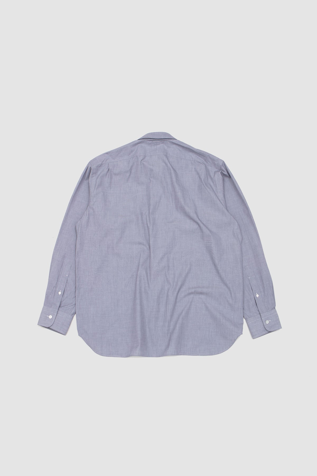 Double Collar Pocket Shirt Black End on End_4