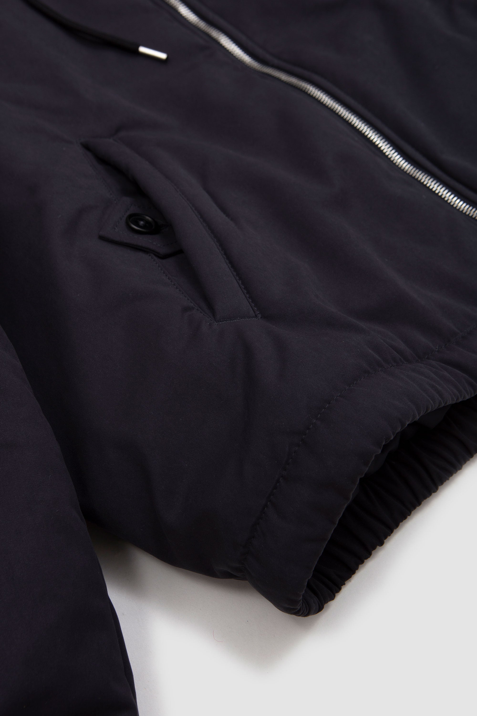 Hooded Bomber Navy