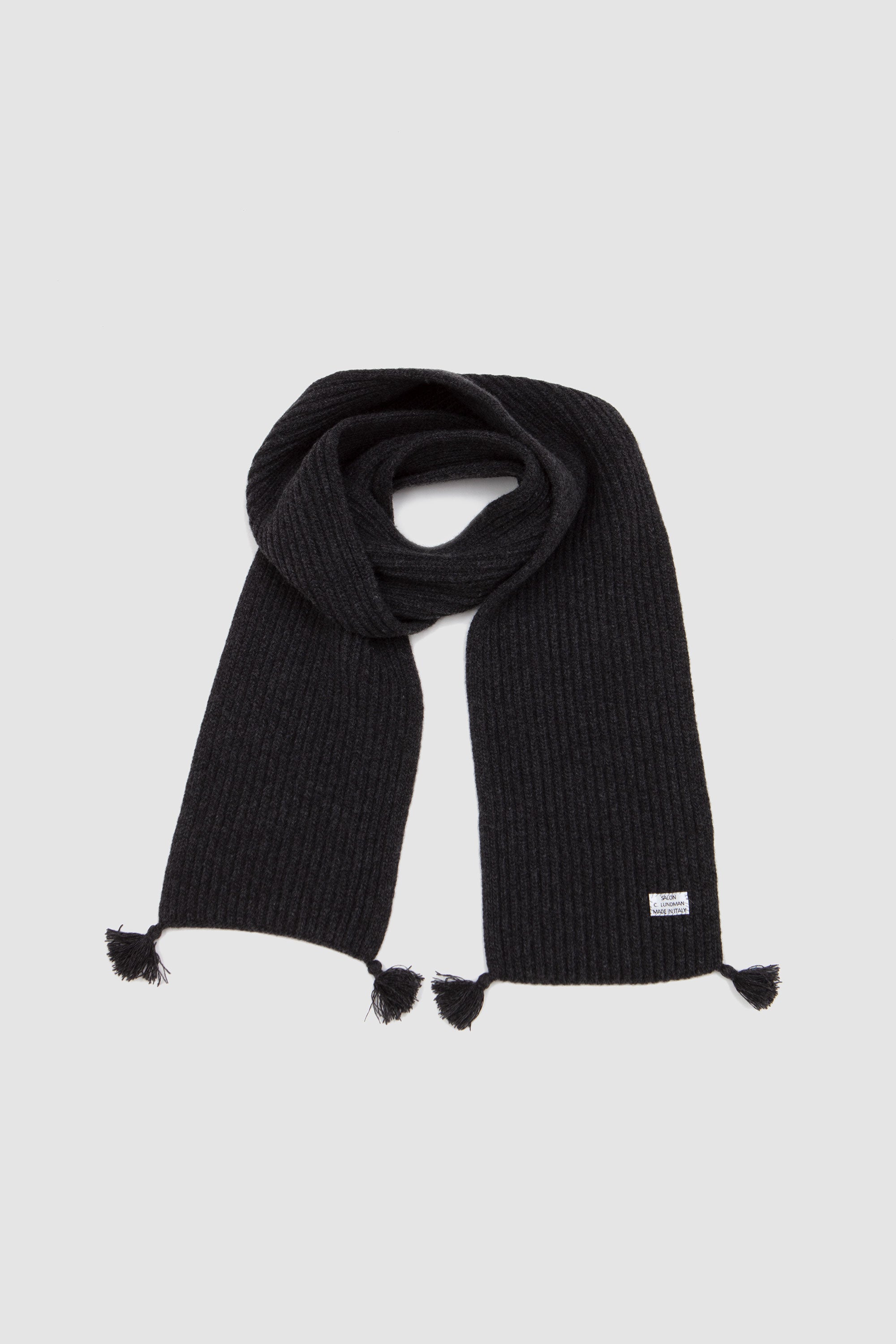 Tassel Scarf Grey
