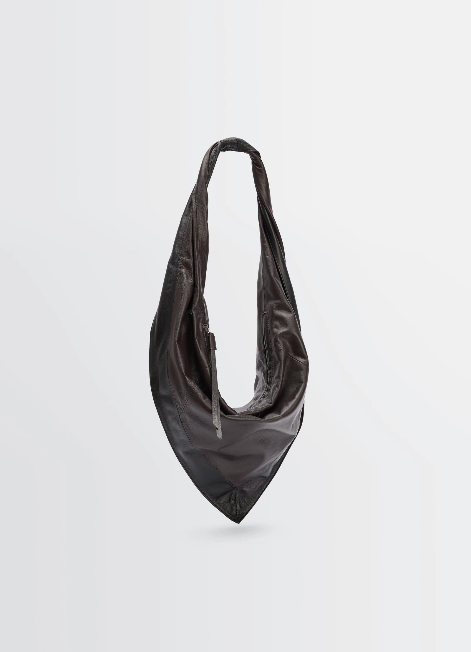 Scarf Bag Small Black/ Dark Chocolate_3