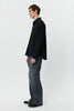 SPORTIVO STORE_Vacation Shirt Black Textured Stripe_3