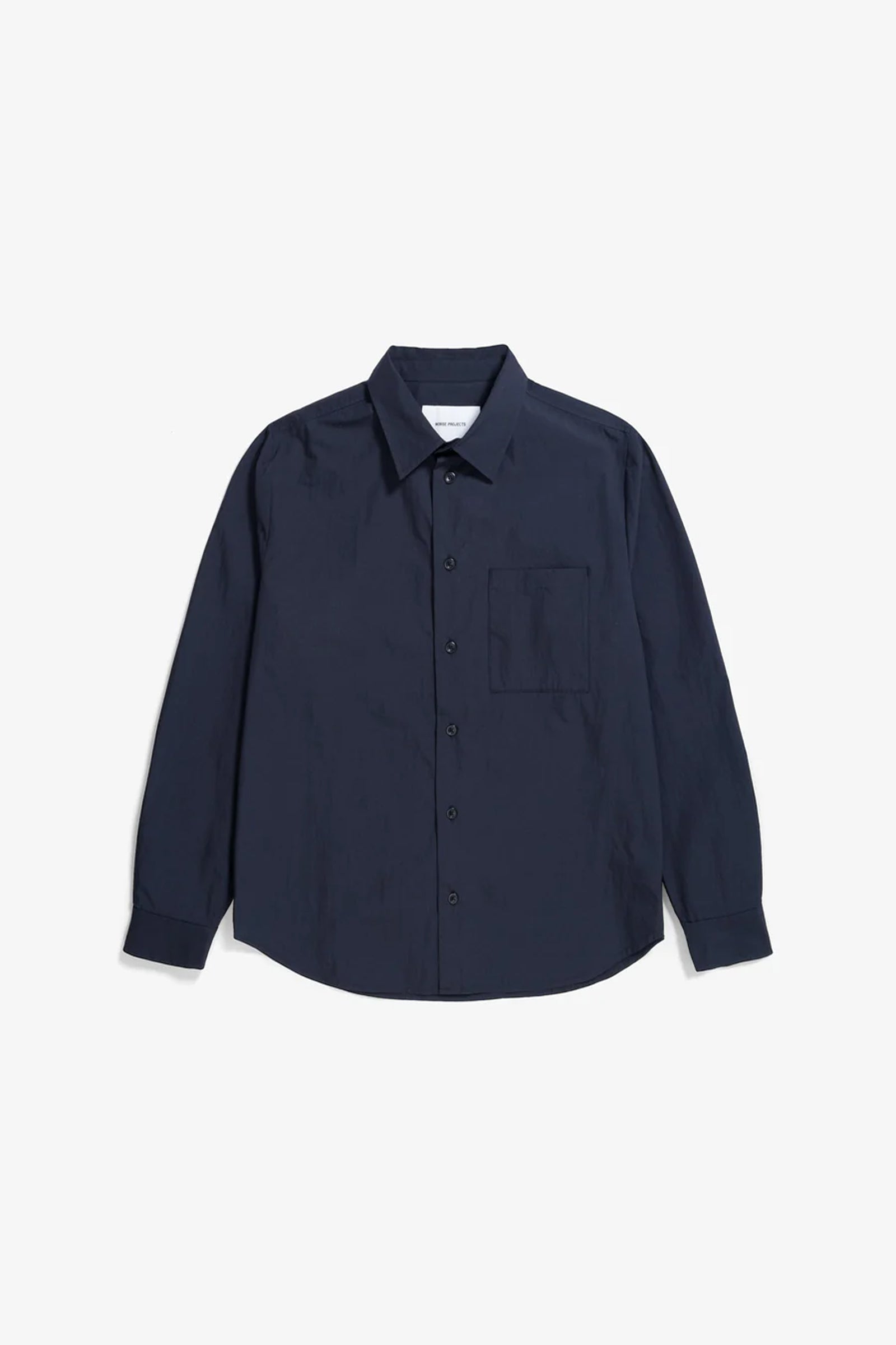 Silas Tech Poplin Shirt 2.0 Dark Navy