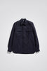 SPORTIVO STORE_Silas Wool Overshirt Dark Navy