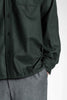 SPORTIVO STORE_Silas Wool Overshirt Varsity Green_5