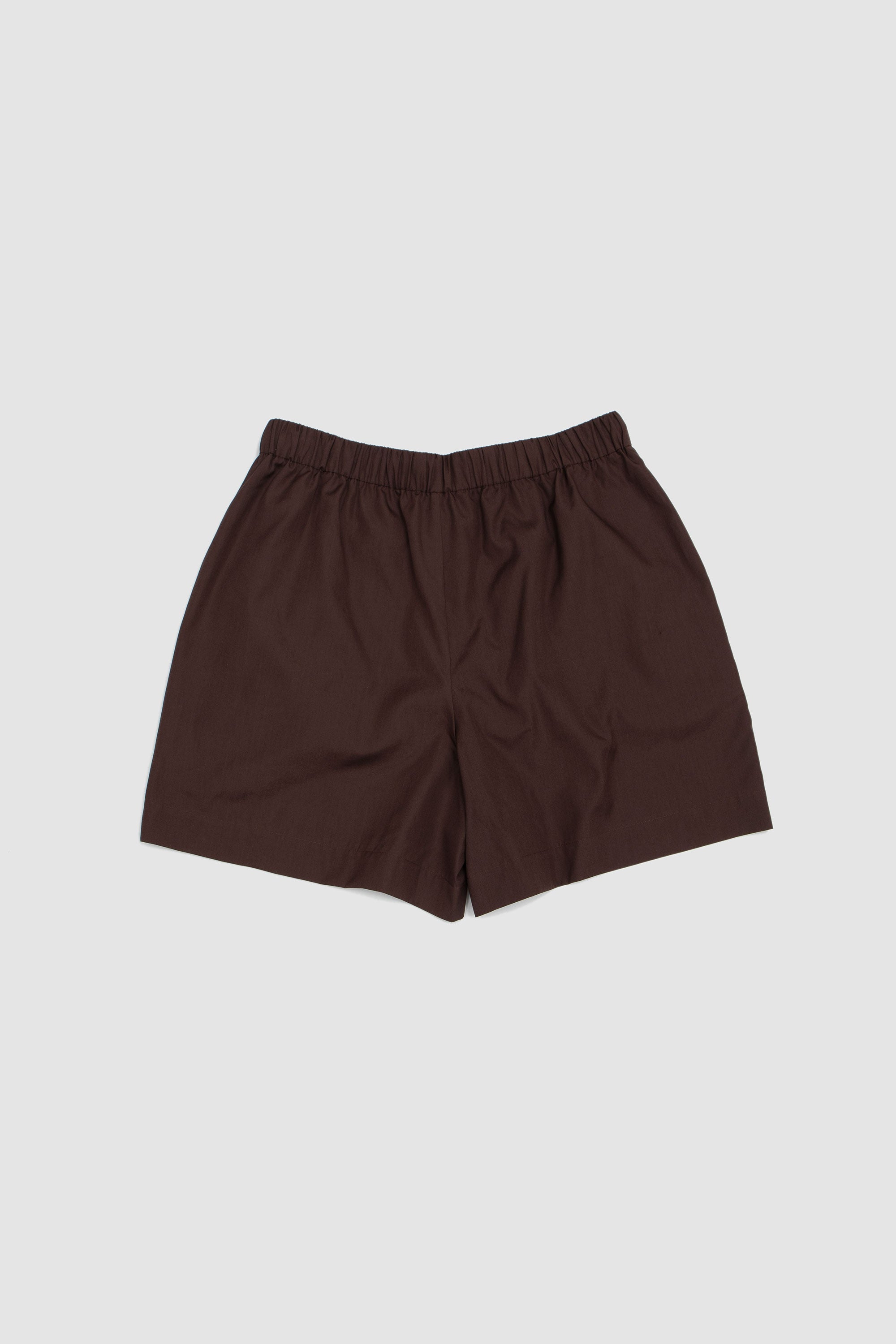 Cargo Pocket Drawstring Shorts Chocolate_6