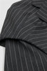 SPORTIVO STORE_Classic Jacket With Faux Fur Pocket & Daisy Pinstripe Grey_3